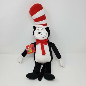 kohl's Cares Dr Seuss Cat In The Hat Plush I Can Read With My Eyes Shut! Stuffed